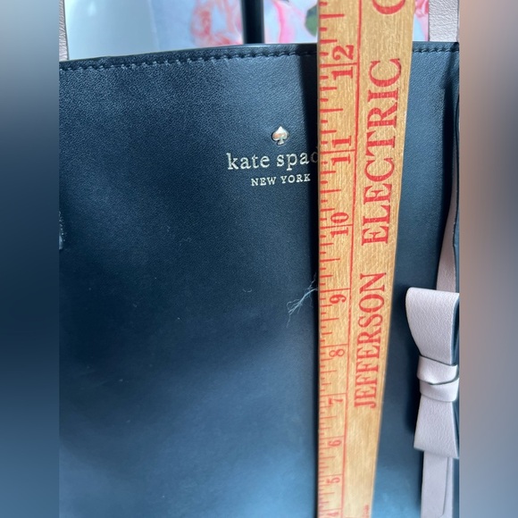 Kate Spade Lawton Way black Leather Tote Bag - Picture 14 of 14